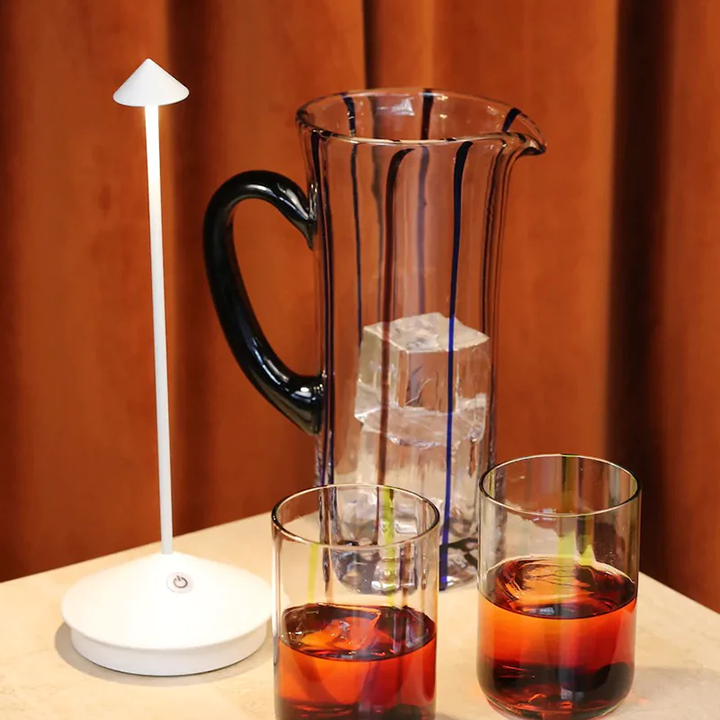 2024 Minimalist LED Table Lamp - Waterproof & Dimmable Cordless Lighting